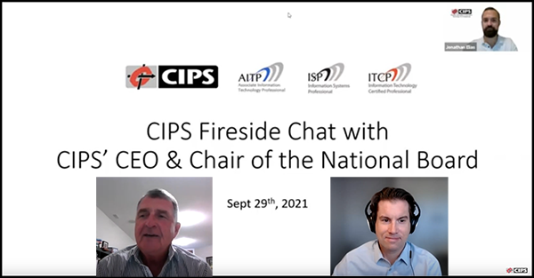 CIPS Webcast: Fireside Chat with CIPS’ CEO and Chair of the National Board (Members-Only)