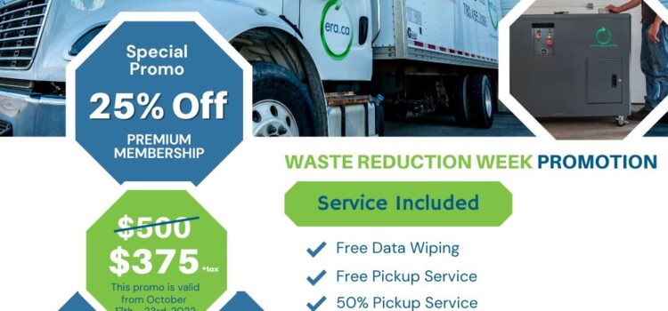 ERA’s Waste Reduction Week 2022 Promotion (Featured Article)